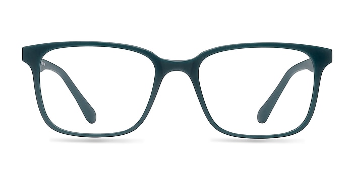 November Matte Green Plastic Eyeglass Frames from EyeBuyDirect