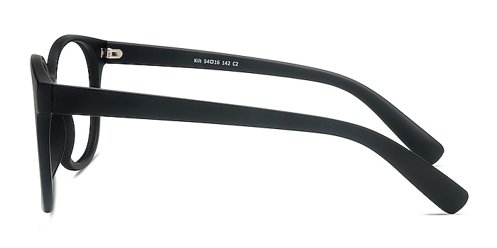 Kilt Matte Black Plastic Eyeglass Frames from EyeBuyDirect
