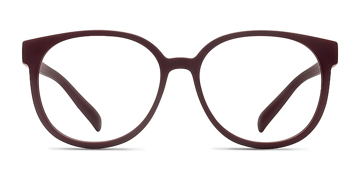 Kilt Dark Red Plastic Eyeglass Frames from EyeBuyDirect