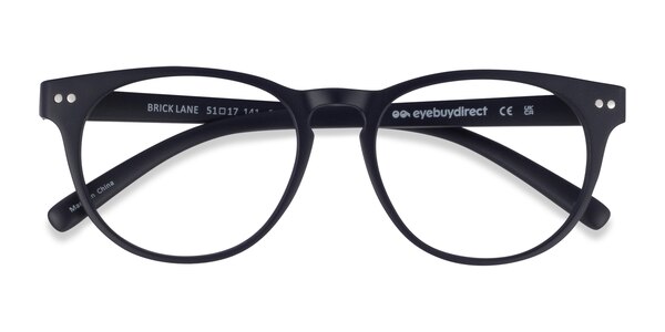 Brick Lane prescription eyeglasses (Matte Navy)