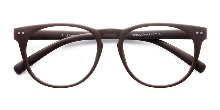 Matte Brown Brick Lane -  Fashion Plastic Eyeglasses