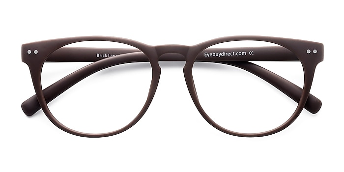 Matte Brown Brick Lane -  Fashion Plastic Eyeglasses