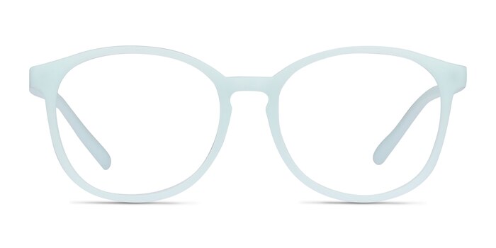 Dutchess Light Blue Plastic Eyeglass Frames from EyeBuyDirect
