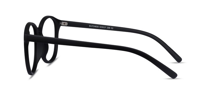 Dutchess Matte Black Plastic Eyeglass Frames from EyeBuyDirect