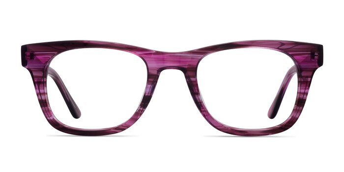 Alisson Violet Acétate Montures de lunettes de vue d'EyeBuyDirect