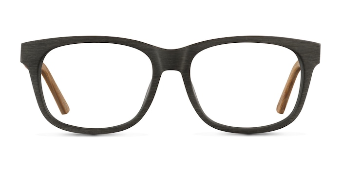 White Pine Olive Wood-texture Eyeglass Frames from EyeBuyDirect