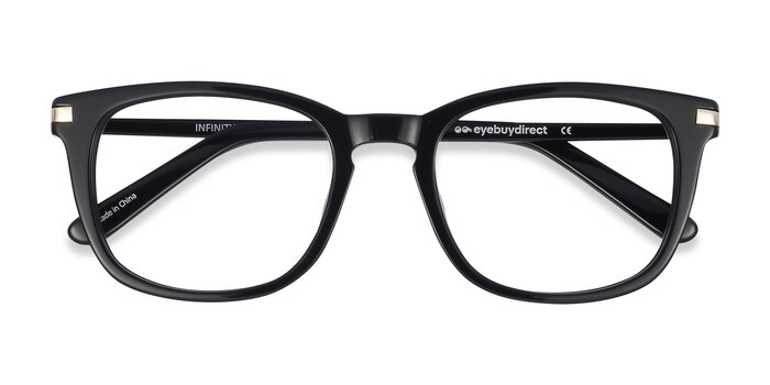 Black Infinity -  Geek Acetate Eyeglasses