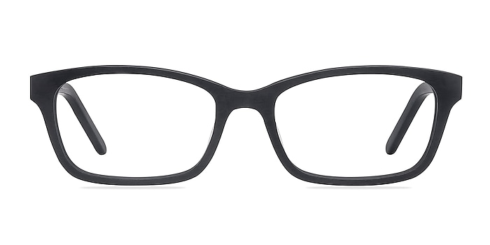 Mesquite Matte Black Acetate Eyeglass Frames from EyeBuyDirect