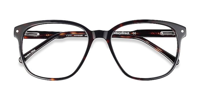 Dark Tortoise Lisbon -  Designer Acetate Eyeglasses