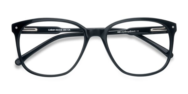 Lisbon prescription eyeglasses (Black)