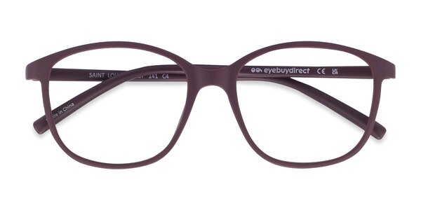 Saint Lou prescription eyeglasses (Burgundy)