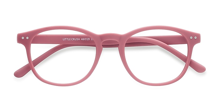 Matte Pink Little Crush -  Coloré Plastique Lunettes de vue
