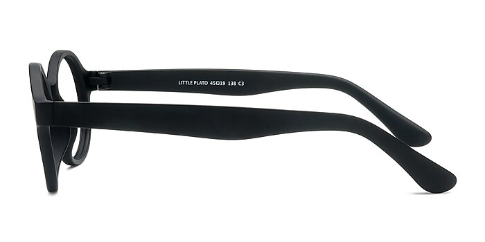 Little Plato Matte Black Plastic Eyeglass Frames from EyeBuyDirect