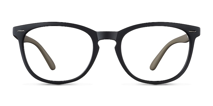 Little Yolo Matte Black Plastic Eyeglass Frames from EyeBuyDirect