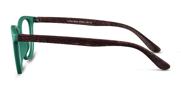 Little Yolo Vert Plastique Montures de lunettes de vue d'EyeBuyDirect