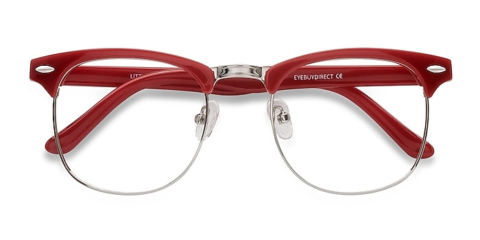Red Little Coexist -  Vintage Metal Eyeglasses