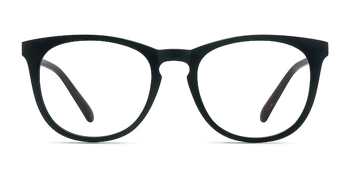 Little Providence Matte Black Plastique Montures de lunettes de vue d'EyeBuyDirect