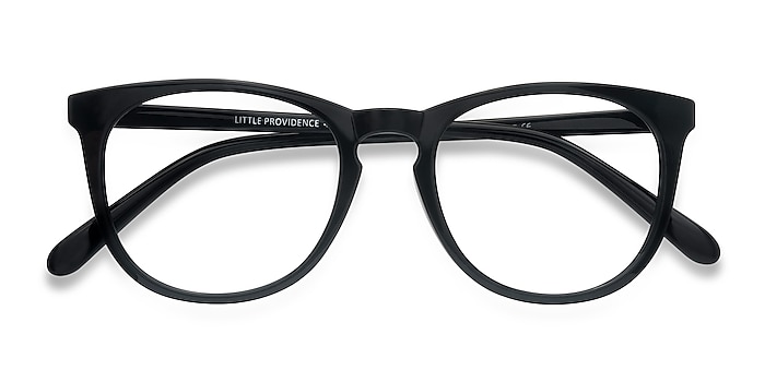 Black Little Providence -  Plastic Eyeglasses