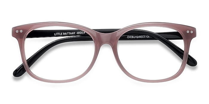 Pink Black Little Brittany -  Vintage Plastic Eyeglasses