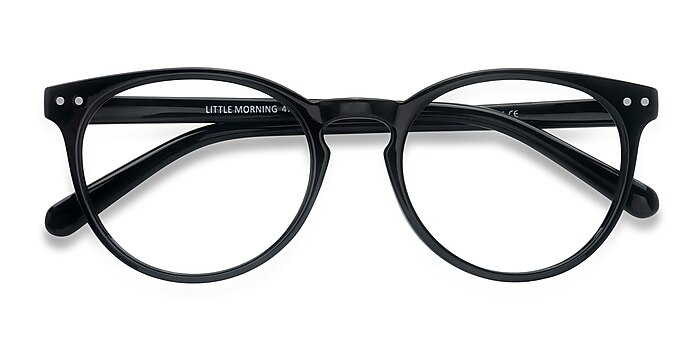 Black Little Morning -  Plastic Eyeglasses