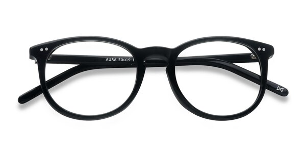 Aura prescription eyeglasses (Jet Black)