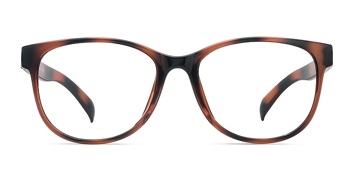 Warren Brun Plastique Montures de lunettes de vue d'EyeBuyDirect
