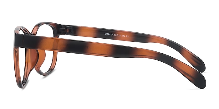 Warren Marron Plastique Montures de lunettes de vue d'EyeBuyDirect