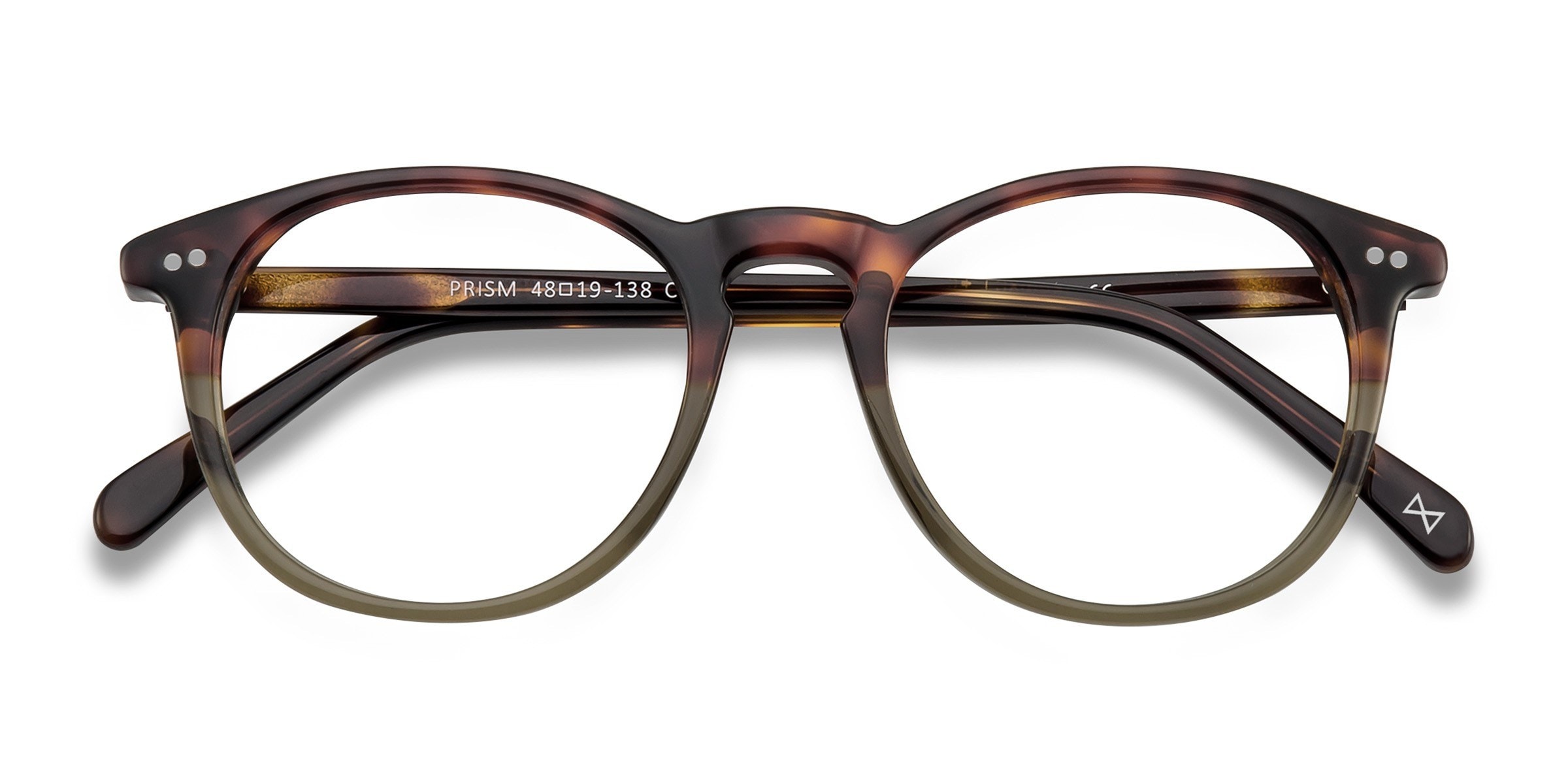 Prism Round Clear Glasses NWT Prism Round Clear Full Rim Eyeglasses | Eyebuydirect main image 3