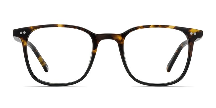 Sequence Amber Tortoise Acetate Eyeglass Frames from EyeBuyDirect