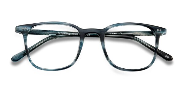 Sequence prescription eyeglasses (Ocean Tide)