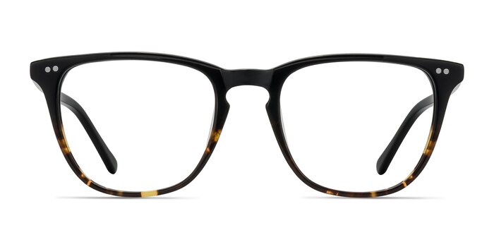 Exposure Jet Amber Acetate Eyeglass Frames from EyeBuyDirect