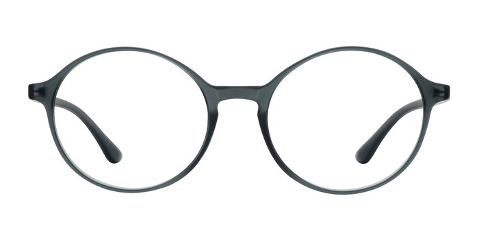 Poetic Matte Gray  Plastic Eyeglass Frames from EyeBuyDirect