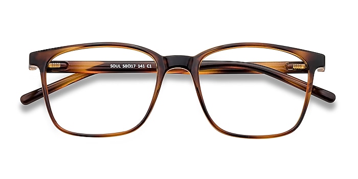 Black Brown Soul -  Lightweight Plastic Eyeglasses
