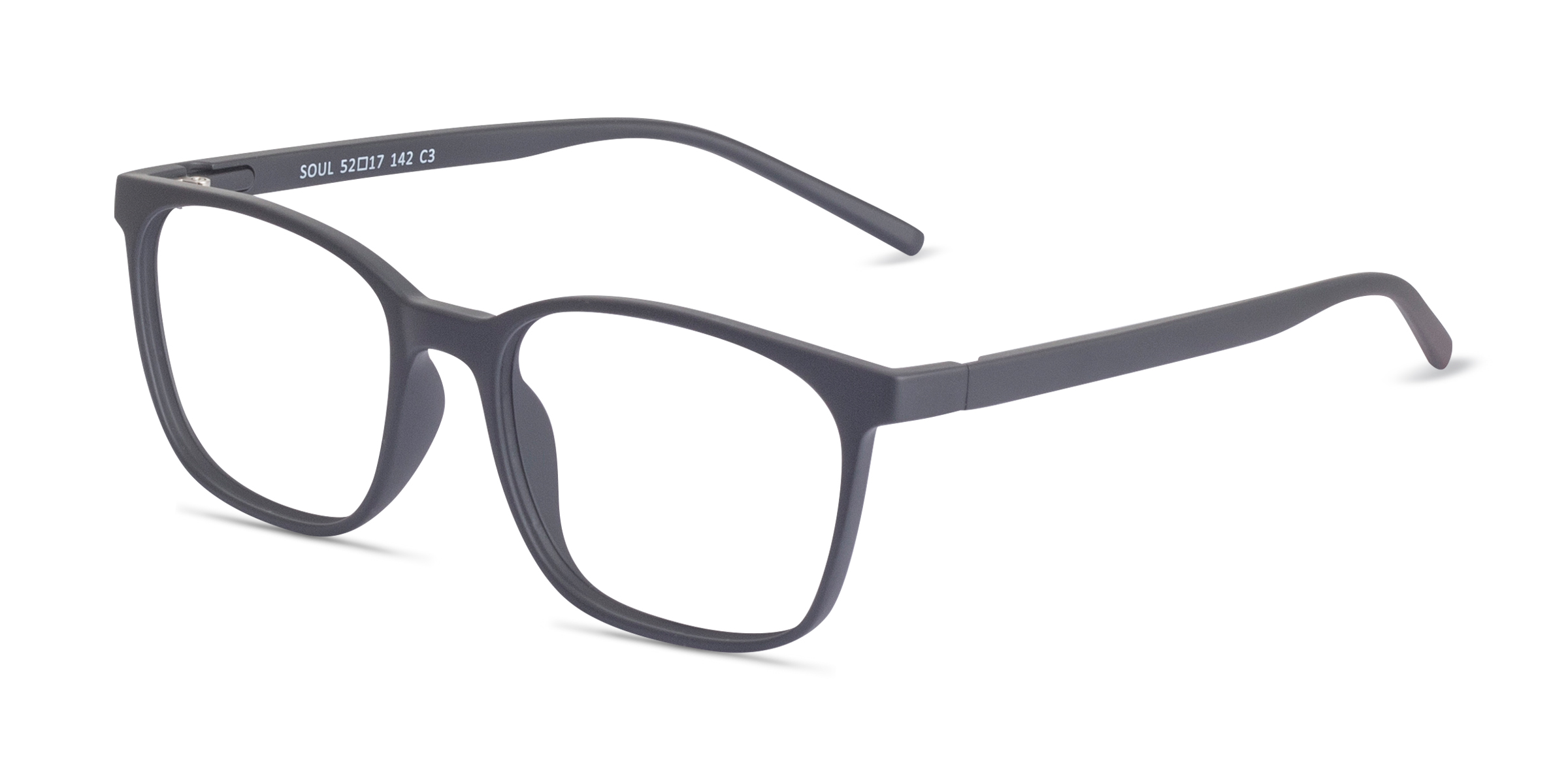 Soul Square Black Full Rim Eyeglasses Eyebuydirect Canada