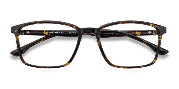 Northern prescription eyeglasses (Golden Tortoise) - 18747 - Eyeglasses Northern is a minimalist pair inspired by Scandina sku 18747