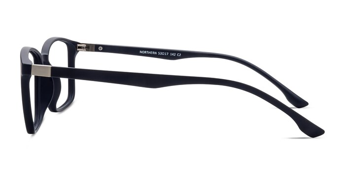 Northern Rectangle Matte Navy Full Rim Eyeglasses | Eyebuydirect