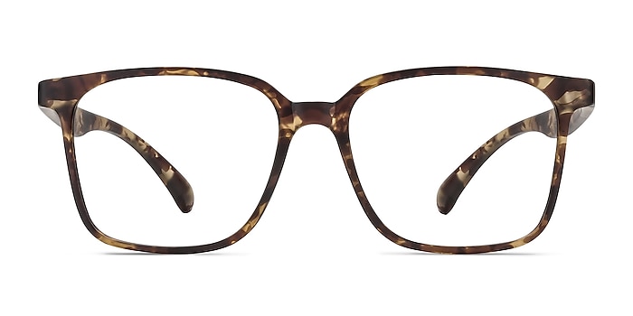 Magnus Matte Tortoise Plastic Eyeglass Frames from EyeBuyDirect