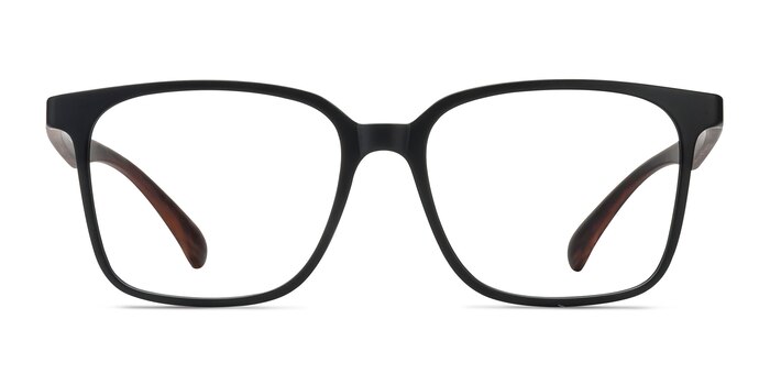 Magnus Matte Black Plastique Montures de lunettes de vue d'EyeBuyDirect