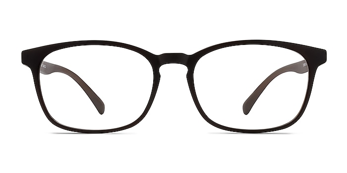 Forest Matte Brown Plastique Montures de lunettes de vue d'EyeBuyDirect