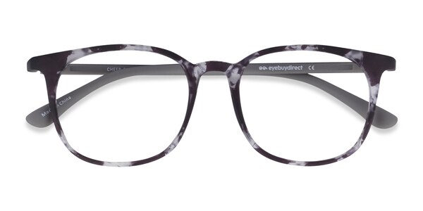 Cheer prescription eyeglasses (Swirled Gray)