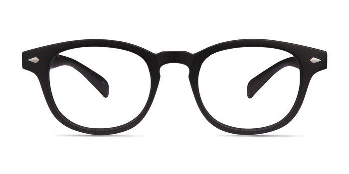 Atomic Matte Black Plastic Eyeglass Frames from EyeBuyDirect