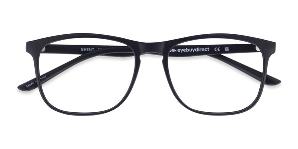 Ghent prescription eyeglasses (Matte Black)