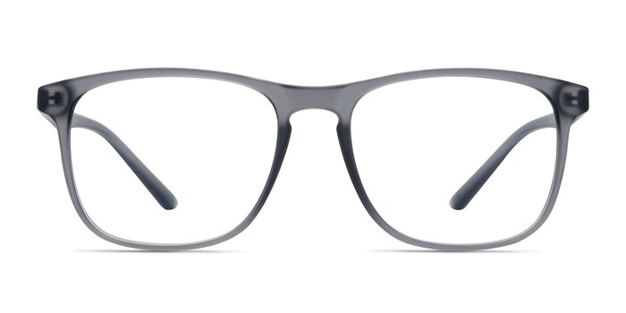 Ghent Matte Gray Plastique Montures de lunettes de vue d'EyeBuyDirect