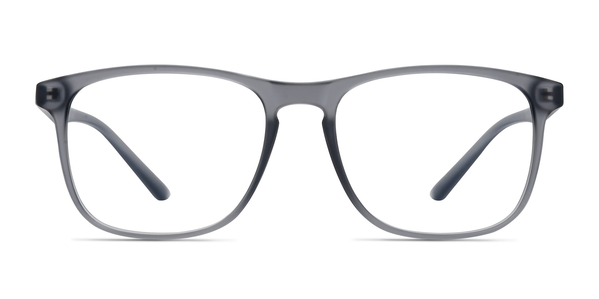 Ghent Square Matte Gray Full Rim Eyeglasses | Eyebuydirect