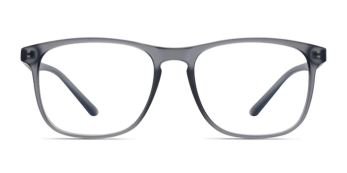 Ghent Matte Gray Plastic Eyeglass Frames from EyeBuyDirect