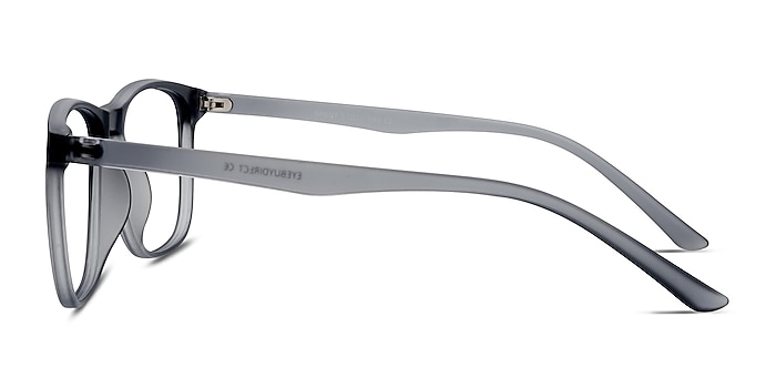 Ghent Matte Gray Plastique Montures de lunettes de vue d'EyeBuyDirect