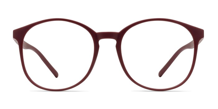 Days Matte Red Plastique Montures de lunettes de vue d'EyeBuyDirect