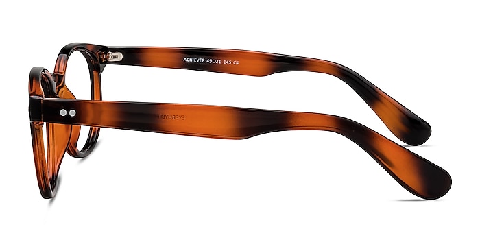Achiever Brown Plastic Eyeglass Frames from EyeBuyDirect