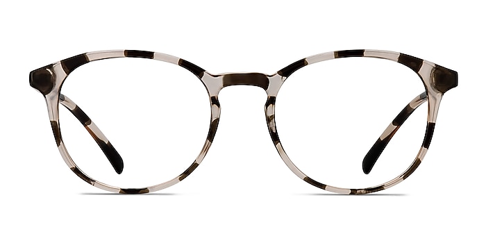 Brace Dark Brown Plastic Eyeglass Frames from EyeBuyDirect