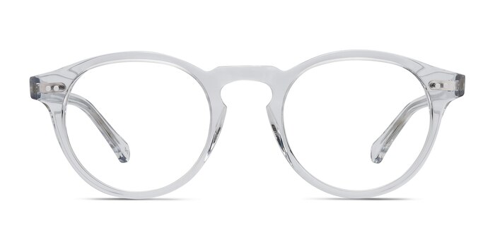 Theory Round Clear Full Rim Eyeglasses | Eyebuydirect